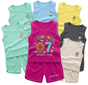 Lote de Ropa de Verano para Niños Pequeños, Conjuntos de 2 Piezas, Ropa para Bebés, Liquidación de Existencias - Product Image 6