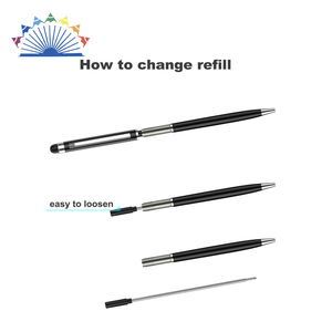 Bolígrafo Metálico con Punta Táctil de 1.0 mm para Papelería y Regalos - Product Image 3