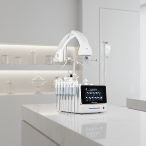 Promotion : Nouvelle Machine Faciale Portable Hydra Beauty 11-en-1 avec Jet de Bulles CO2, Peeling, Oxygène Pur O2, Dôme Musical et Oxygène O2 Derm - Product Image 1