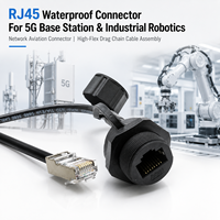 Connecteur de station de base 5G étanche RJ45, faisceau de câbles pour robot industriel haute flexibilité pour chaîne de guidage