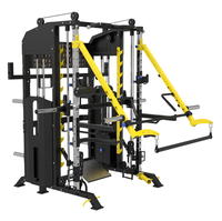 Machine de résistance multifonctionnelle, équipement de gymnastique multifonctionnel à usage domestique, nouvelle plaque de câble et cadre en acier Nylon