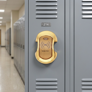 Serrure de casier intelligente RFID (modèle public/privé) avec bracelet gratuit pour clubs de fitness, golfs et écoles - Product Image 1