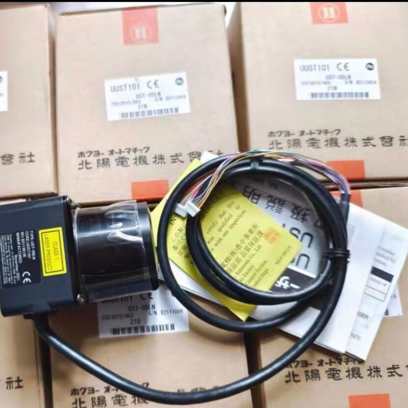 Hokuyo UST-05LN UST-05LNP 스캐닝 레이저 센서 5m 더 빠른 응답