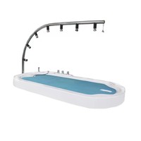 Fournisseur d'usine, matériau acrylique, lit de douche Vichy, massage à l'eau, douche Vichy hydro, spa pour piscine