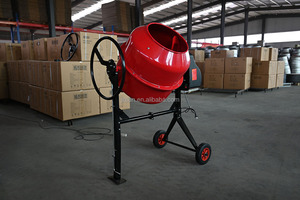 BULANDE Professioneller <span class=keywords><strong>Mini</strong></span> Tragbarer Zementmischer Klein ECUADOR FIORI Schleifmaschine Manuelle Entladung 1000W Motor 2M/H Hohe Effizienz - Product Image 3