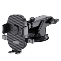 Support de téléphone portable pour voiture, flexible, rétractable, rotatif, à ventouse pour tableau de bord, à gravité, étanche, tendance