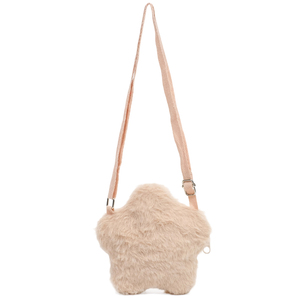 Borsa a Tracolla da Donna di Design in Pelliccia, Borsa a Cuore in Peluche, Mini Borsa a Tracolla per Feste, Regalo, Borsette per Bambini - Product Image 6