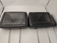 Monitor de Reposacabezas de Coche de 9 Pulgadas, Sistema de Entretenimiento Universal para Asientos Traseros con Pantalla LCD RGB, 2 Entradas de Video USB, 1 Año de Garantía