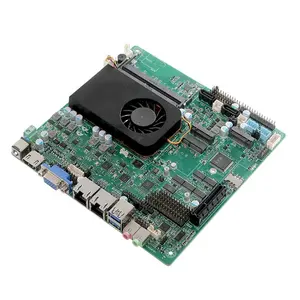 Endüstriyel Itx anakart Cpu 11th Gen i3/i5/i7 işlemci i3-1135G7 2 * DDR4 VGA 2 * Lan endüstriyel anakart Pc için