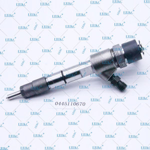 Inyector de riel común ERIKC 0445110670 CRI conjunto de inyector de bomba de combustible diésel 0445 110 670 \ 0 445 110 670 para JAC 2.8l - Product Image 2