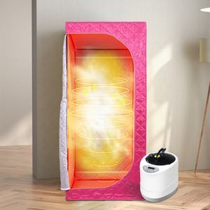 Boîte de sauna à vapeur portable Saunaking intérieur portable 2.6L salle de sauna humide à vapeur SPA corps entier tente de sauna - Product Image 4