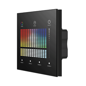 <span class=keywords><strong>Console</strong></span> DMX512 murale à écran tactile Skydance T15-S 100-240VAC 1 zone avec télécommande RF pour éclairages LED RGB+CCT - Product Image 4