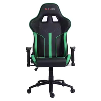 Nouvelle chaise de jeu ergonomique de luxe JR Racing avec repose-pieds 4D pivotant, chaise d'ordinateur en tissu pour configuration de jeu à domicile