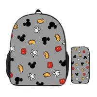 Nieuwe ontwerp hoge kwaliteit mickey-mouse afdrukken custom student schooltas cartoon rugzak 3d tassen voor kids