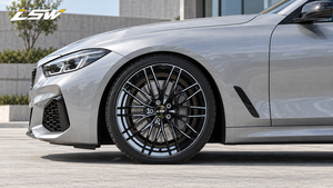 Pièces LSW LS8251 pour Rolls Royce Maserati Bentley, jantes forgées multi-branches fines LS8251 de qualité supérieure, finition noire brillante avec lèvre usinée - Product Image 6