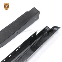 Side Skirt Setengah Karbon Fiber untuk Ferrari 458 Speciale