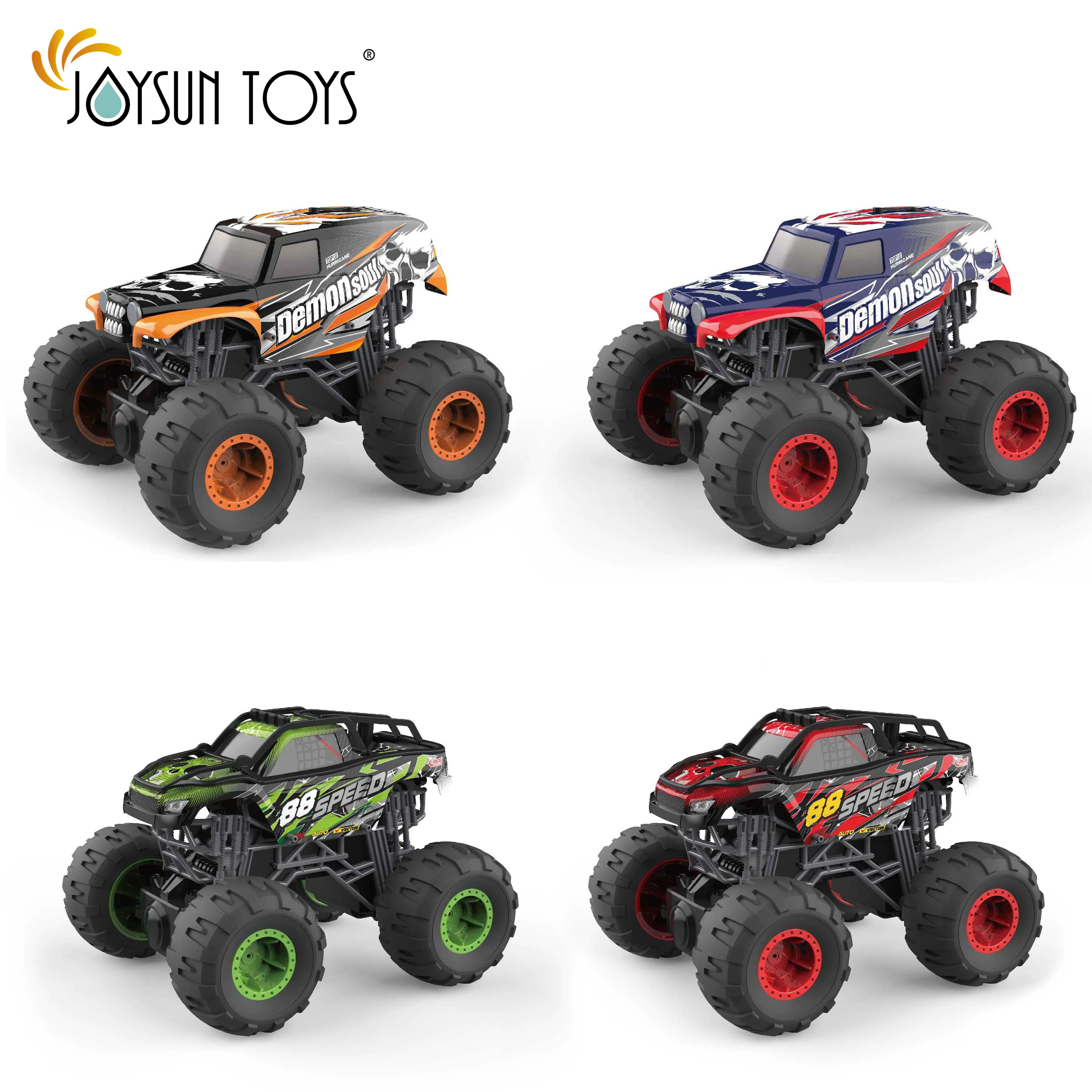 JOYSUN TOYS Remote Control Car Toy for Boys Girls, 2.4 GHz RC Drift Race Car, 1:16 Scale Fast Speedy Crawler Truck