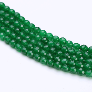 Cuentas Naturales de Ágata para Bisutería, Cuentas Minerales de Varios Colores: Amarillo, Verde, Naranja, Azul, Rosa, Blanco, Lavanda, GIA, 3mm, 8mm - Product Image 5