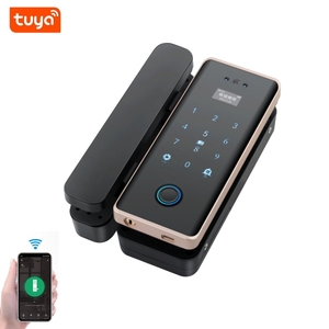 Enrique tuya ứng dụng kiểm soát sinh trắc học vân tay khóa Keyless thông minh cửa kính khóa Wifi Mặt ID đám mây lưu trữ dữ liệu tùy chọn - Product Image 6