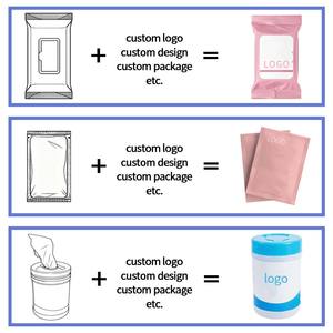 Tisu Basah Tebal Perjalanan Khusus Label Pribadi Tisu Basah Tubuh Khusus untuk Membersihkan - Product Image 5