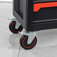 Armoire à outils mobile robuste à 7 tiroirs, chariot à outils roulant en acier inoxydable, idéal pour garage et atelier