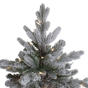 Groothandel 210 Cm Led Pre-Lit Snowing Kerstboom Premium Sneeuw Gevlokt Pe Xmas Boom - Product Image 3