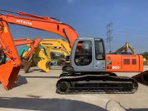 Excavadora de cadenas usada Hitachi EX200-3 / EX100WD EX200-5, marca Hitachi EX200-3 EX160WD - Product Image 4