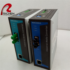 Conmutador <span class=keywords><strong>Ethernet</strong></span> no administrado MOXA nuevo y Original 100%, servidor de puerto serie Industrial de 1 puerto de 1 puerto en Stock - Product Image 1