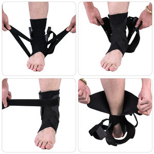 Tobillo Articulación <span class=keywords><strong>Brace</strong></span> Correas ajustables Protector de pie Artritis Lesión Tobillo Soporte ortopédico Envoltura Deporte Tobillo Soporte <span class=keywords><strong>Brace</strong></span> - Product Image 3