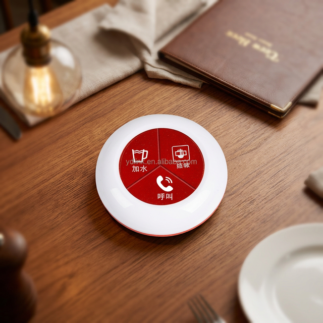 Multi Button Buzzer Calling Bell SLA03-R Long Endurance Wireless Pager Suitable for Restaurants