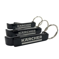 Porte-clés ouvreur en alliage d'aluminium LOGO personnalisé par sublimation