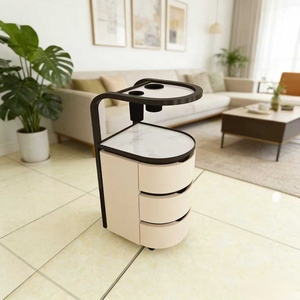 Beauty Salon Exclusive Small Cart Luxury Eyelash Salon Hand Push <b>Tool</b> Cart Shampoo Multi-layer Storage Cart - Product Image 5