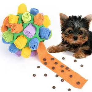 Puppy Sniff Mat Ball Pet Toys giocattoli per alimenti nascosti per cani Puzzle interattivo resistente al morso di cane - Product Image 2