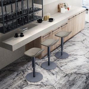 <span class=keywords><strong>Sgabello</strong></span> da Bar Moderno HD-709, <span class=keywords><strong>Altezza</strong></span> Regolabile e Girevole, per Cucina e Bancone - Product Image 4