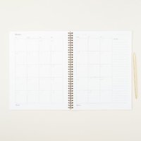 Planificateur de vie d'infirmière personnalisé avec reliure Wire-O, planificateur hebdomadaire et mensuel