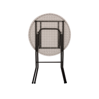Table de bar pliante en plastique, tabouret haut, mobilier de bar, mobilier commercial