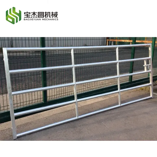 Galvanized Steel Farm Fence Gate /galvanized Cattle Farm Fence Panel Export To Australia /New Zealand/USA
