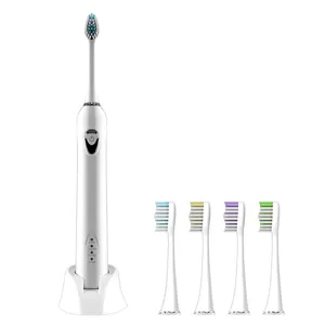 Sonic spazzolino elettrico personalizzato spazzolino da denti adulti all'ingrosso ricaricabile sonico spazzolino da denti elettrico personalizzato