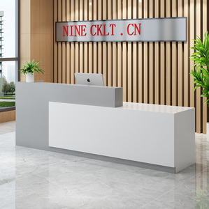 Caja Registradora de estilo industrial, pequeño de madera mostrador de recepción, catering, mostrador de bienvenida, Mostrador de oficina, Mostrador de Bar - Product Image 6