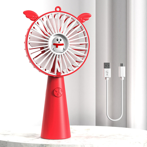 Summer Hit Cute Penguin Shaped USB recargable Mini ventilador de refrigeración portátil con baterías para coche al <span class=keywords><strong>aire</strong></span> libre y uso en Hotel - Product Image 4