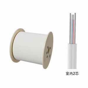 Laris Kabel Optik FTTH Putih Hijau G652D G657 A1 A2 Modo Tunggal 1 2 4 6 8 12 FoHarga Dijual Untuk Komunikasi Dan Dalam - Product Image 2