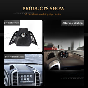 Reloj Decorativo para el Tablero del Coche, Cronómetro para Porsche Cayenne 2011 2012 2013 2014 2015 2016 2017, Interior Central - Product Image 3