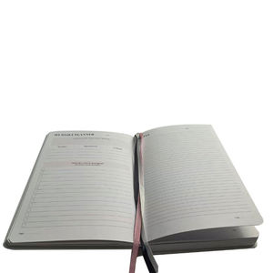 Spiral Bound Hardcover <b>Notebook</b> with Printed and Gold-embossed Design Offset Paper Eco-friendly Customized - Product Image 3
