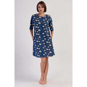 Túnica de Lyocell para Mujer, Talla XXL, Hombros Caídos, Manga Corta, con Bolsillos Ovalados, Blusas y Camisas Elegantes - Product Image 4