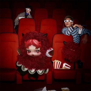 POPMART Skullpanda Serie You Found Me Peluche di Halloween Scatola a Sorpresa SP Decorazioni per Natale e Halloween - Product Image 4