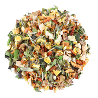 Groothandel Losse Witte Thee Fruit Smaak Gedroogd Fruit Korrelig Thee Passievrucht Honing Pomelo Thee