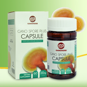Cápsulas de Esporas de Hongo Reishi GANOHERB con Extracto Orgánico de Ganoderma Lucidum, Suplemento Herbal OEM para Suministro a Granel - Product Image 5