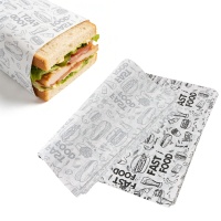 Qualité d'exportation, papier cuisson simple face 40 g/m², compostable, papier cuisson simple face pour l'emballage et le stockage des aliments