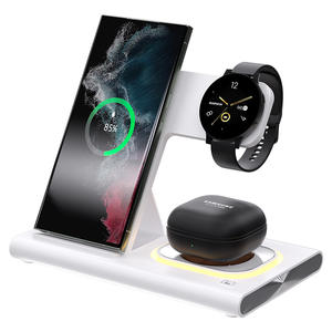 Explosivo 3-en-1 Teléfono celular plegable Reloj Auriculares <span class=keywords><strong>Cargador</strong></span> inalámbrico para dispositivos de la serie <span class=keywords><strong>Samsung</strong></span> IP <span class=keywords><strong>Cargador</strong></span> rápido - Product Image 5