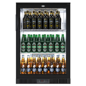 Mini refrigerador portátil, pequeña puerta de vidrio individual, botella de <span class=keywords><strong>Cocacola</strong></span>, pantalla de bebida, escaparate de agua Mineral, <span class=keywords><strong>nevera</strong></span> para exterior - Product Image 1